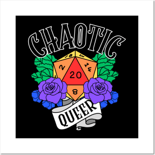 Chaotic Queer | D&D Pride Alignment Posters and Art